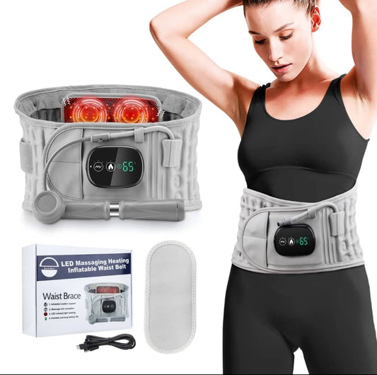 Ceinture Chauffante et Vibrante Rechargeable