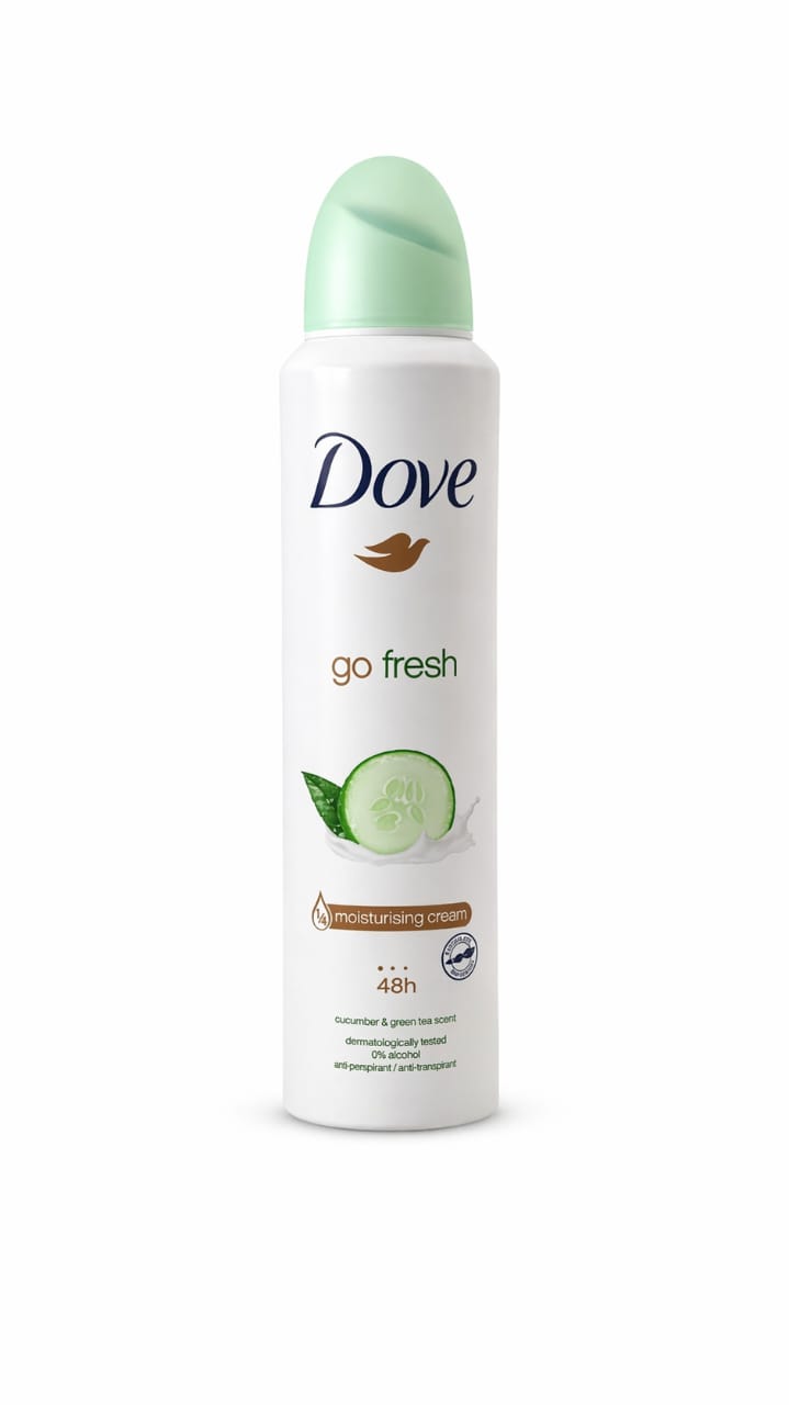 Dove Go Fresh – Fraîcheur Concombre & Thé Vert 48H