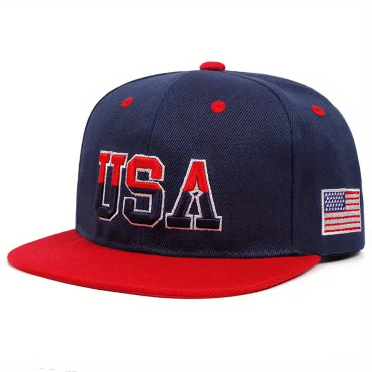 Casquette Snapback "USA" (bleu)