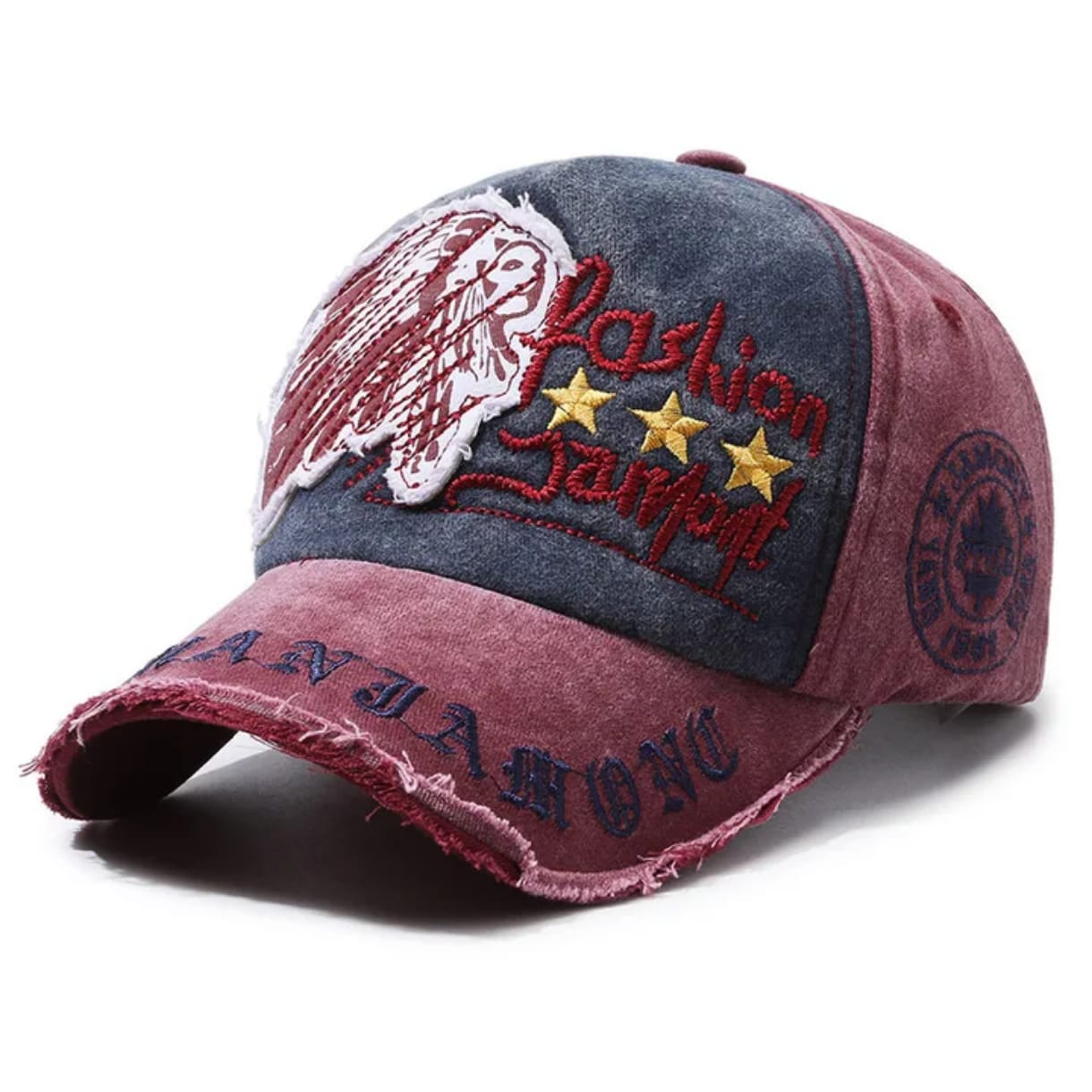 Casquette Vintage "Fashion Jamont" (Bordeau)