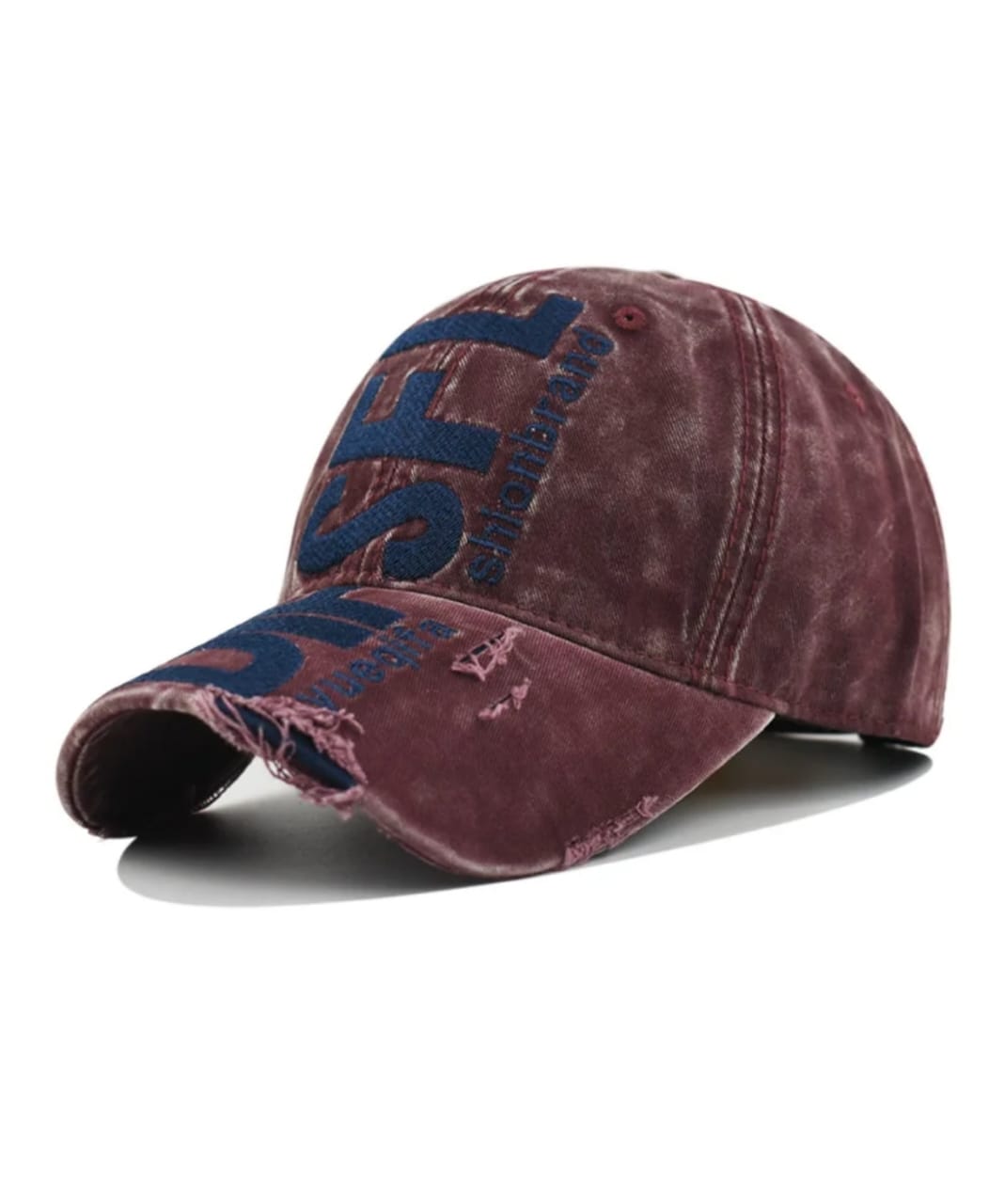 Casquette Diesfl (Bordeaux délavé)