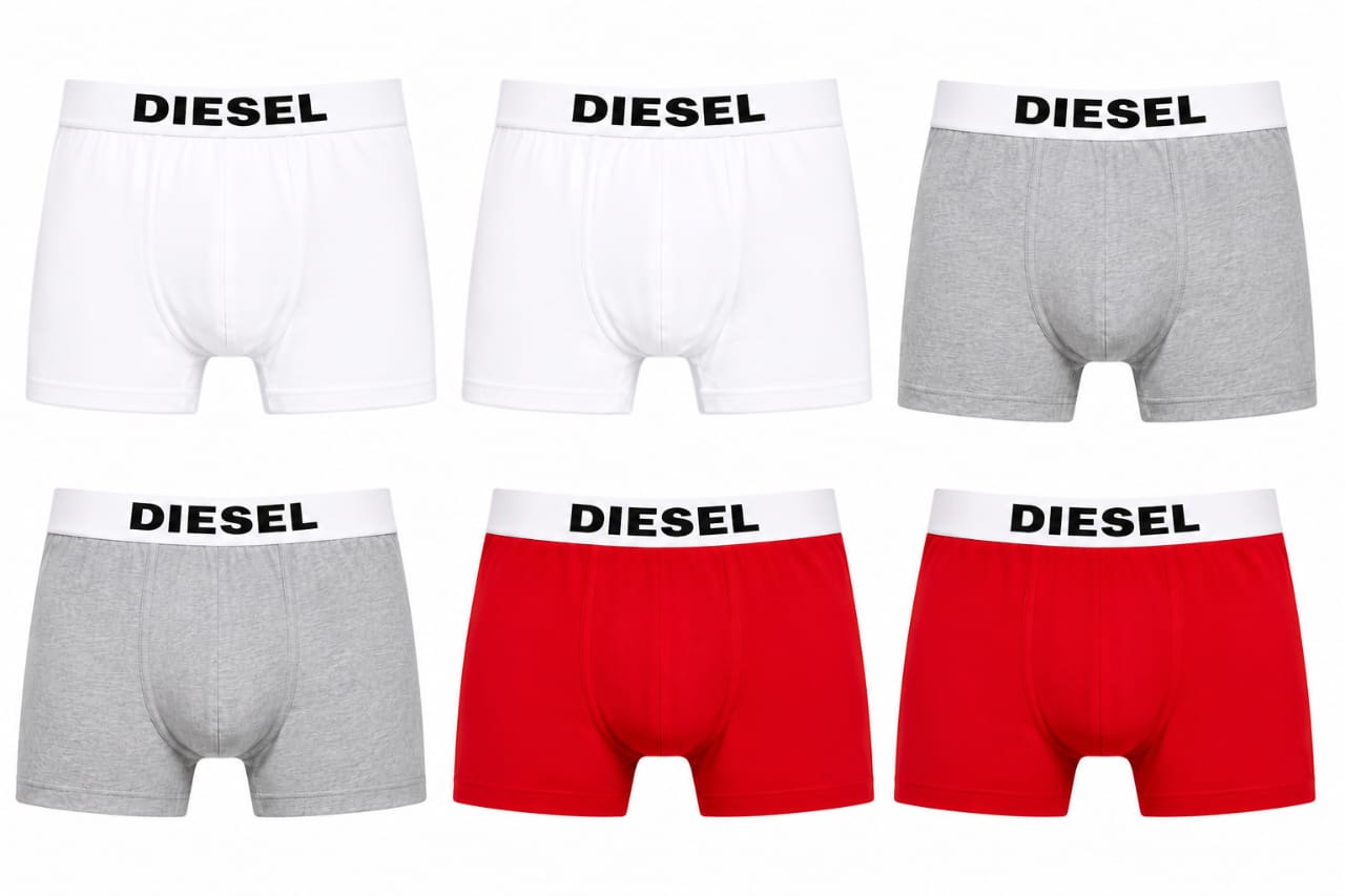 Lot de 6 Boxers Diesel XL