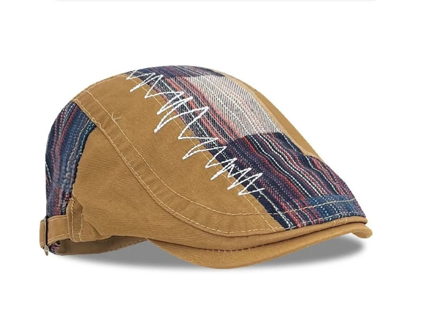 Casquette Plate Brodé (Kaki)