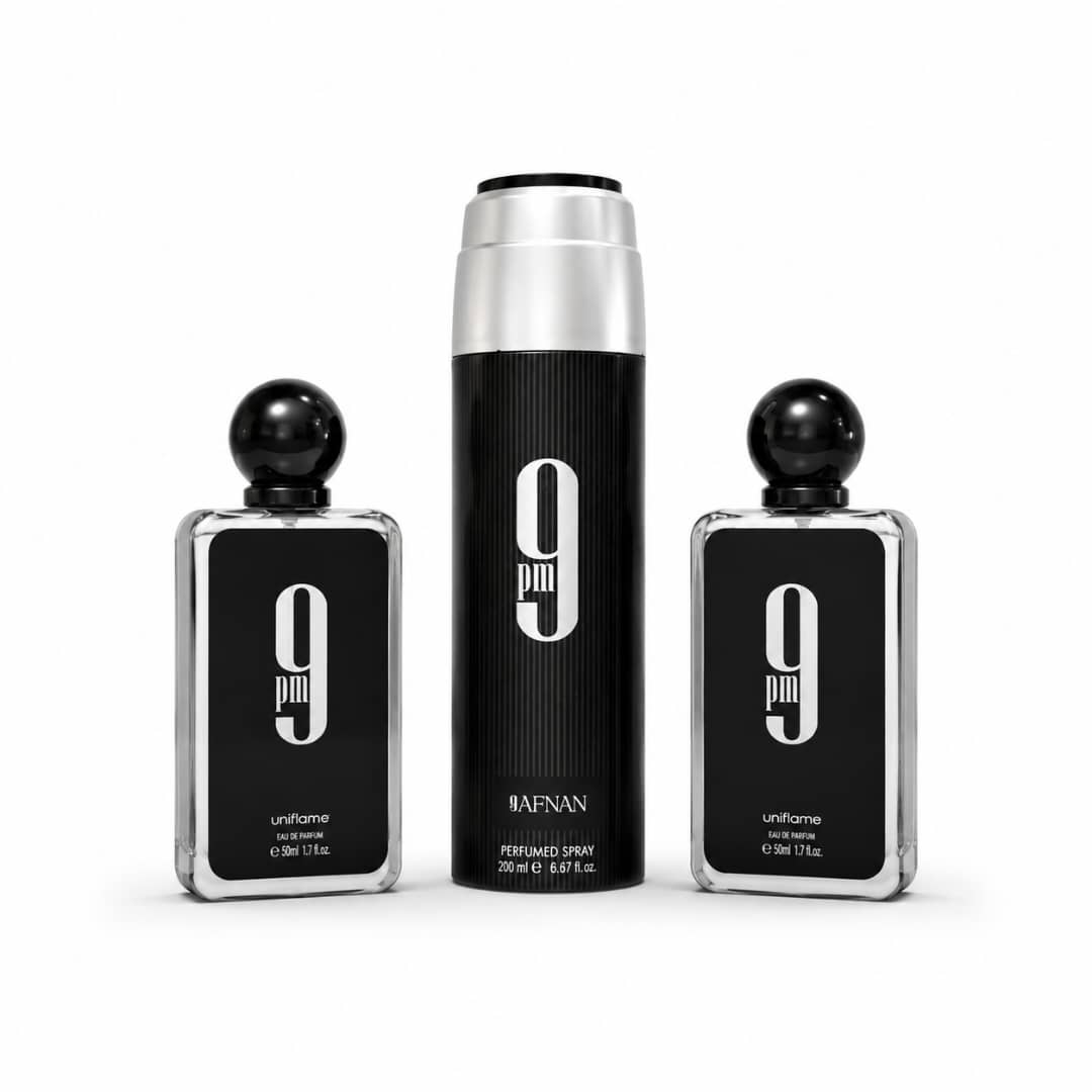 Pack 9pm (2 flacons Eau de Parfum 50ml 1 Deo 200ml)