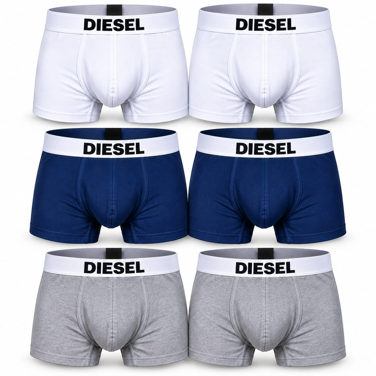 Lot de 6 Boxers Diesel-Taille 2XL - BXD015 (2XL)