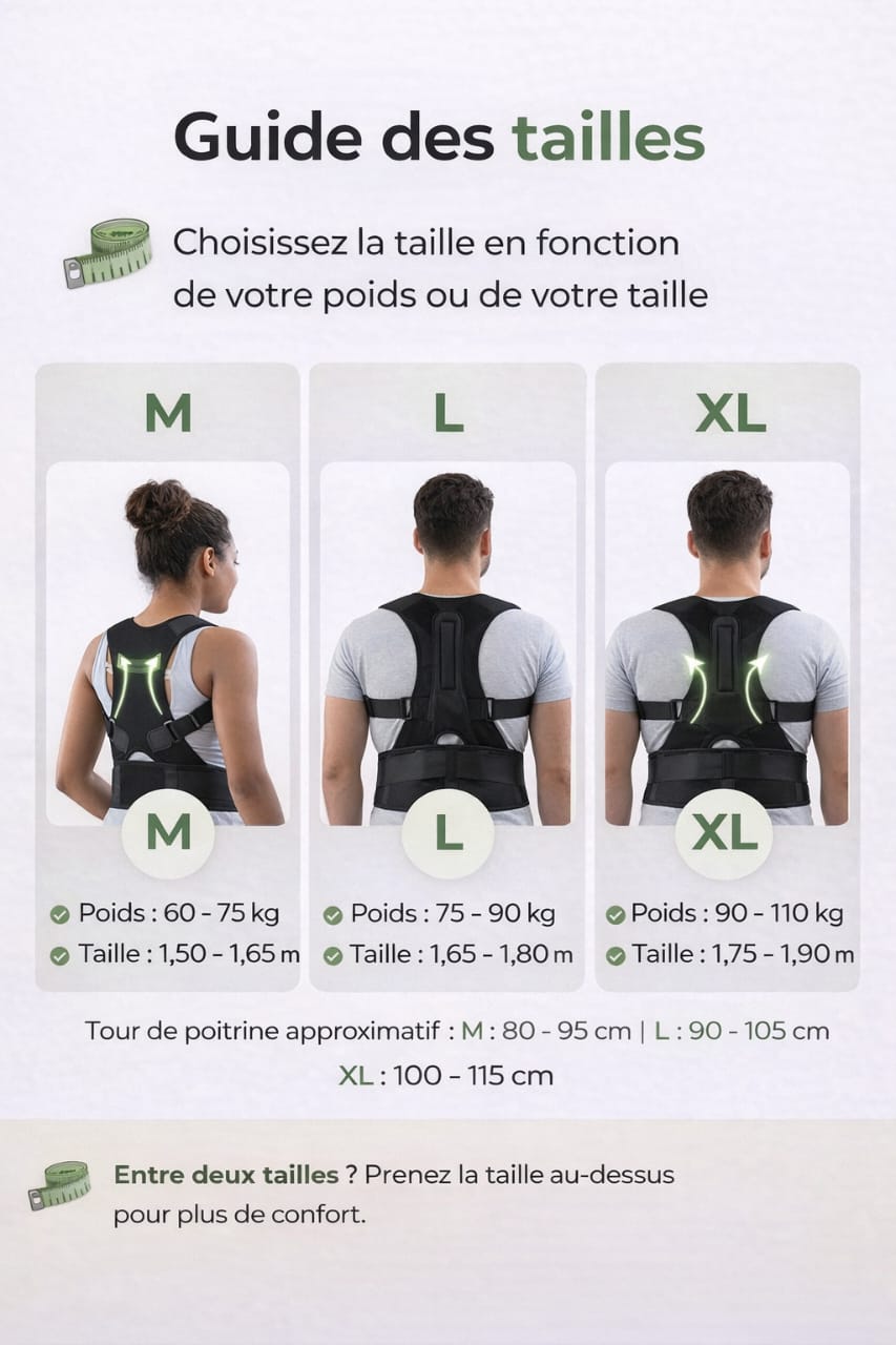 Correcteur De Posture Dorsale