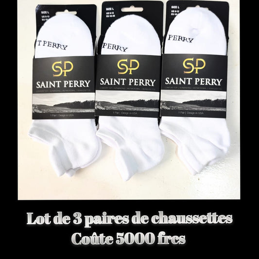 Chaussettes Saint Perry Lot De 3 Paires