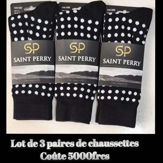 Chaussettes Saint Perry Lot De 3 Paires