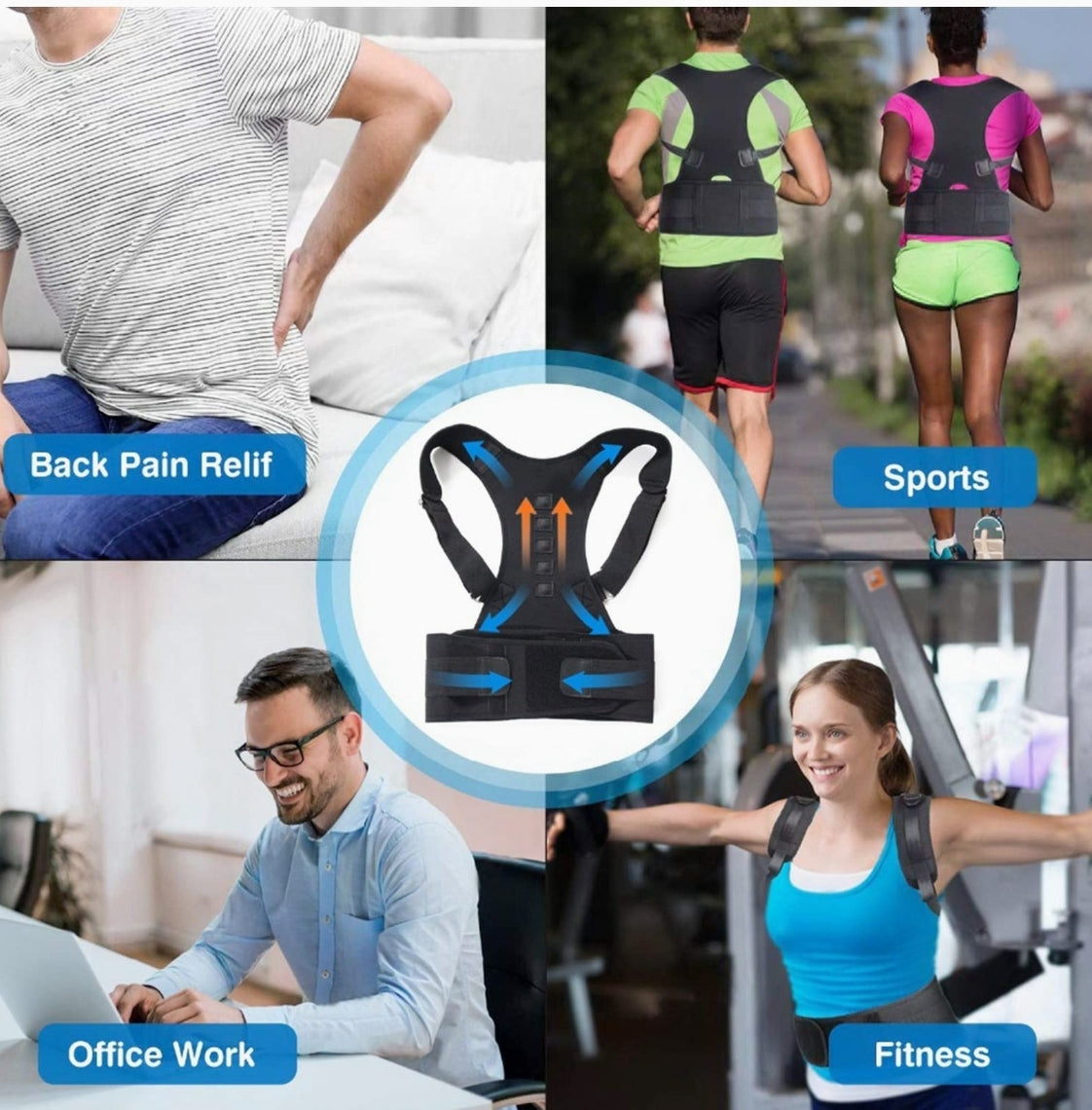 Correcteur De Posture Dorsale