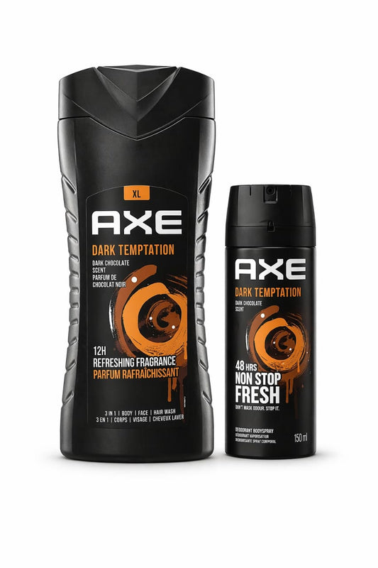 Duo Gel De Douche & Déodorant Axe Dark Temptation
