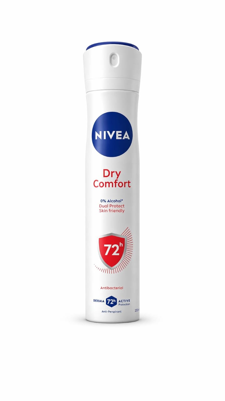 Nivea Dry Comfort – Protection Anti-Perspirante 72H Ultra-Sèche