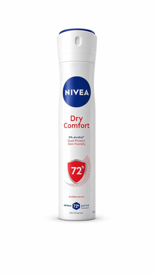 Nivea Dry Comfort – Protection Anti-Perspirante 72H Ultra-Sèche