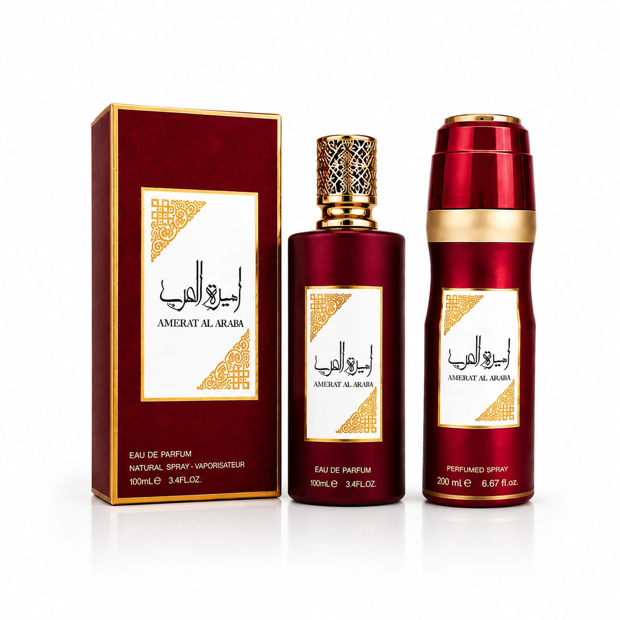 Coffret Amerat Al Arab (deo 200ml & edp 100ml)