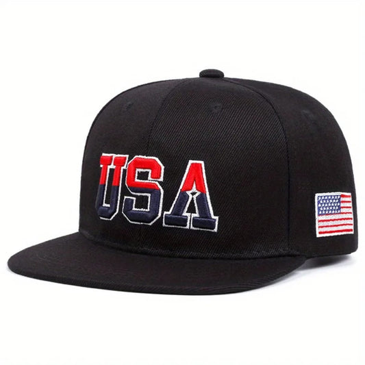 Casquette Snapback "USA" (noir)