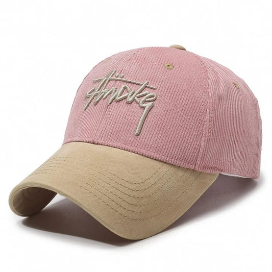 Casquette Streetwear Rose Pastel & Beige
