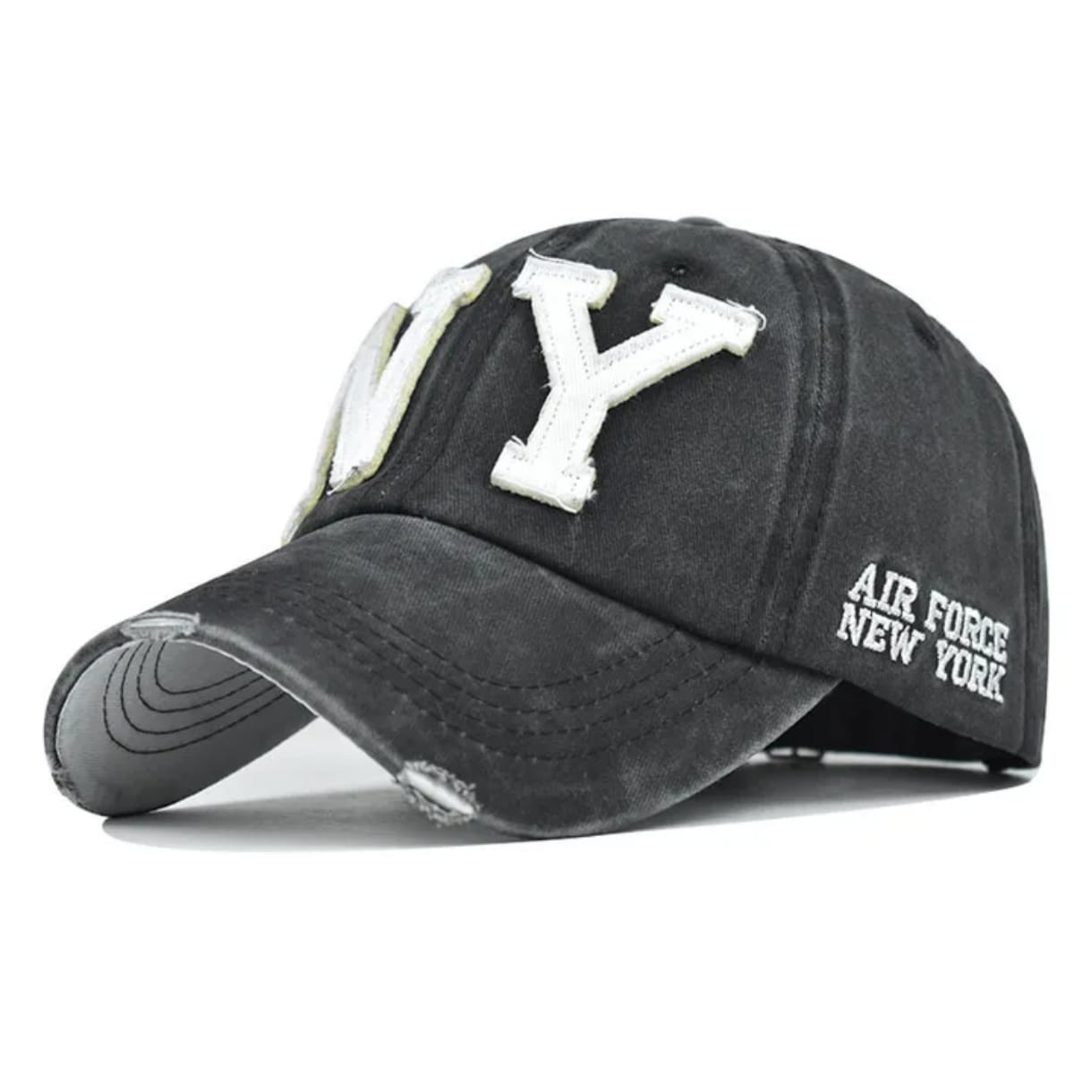 Casquette NY Style Vintage (Noir)