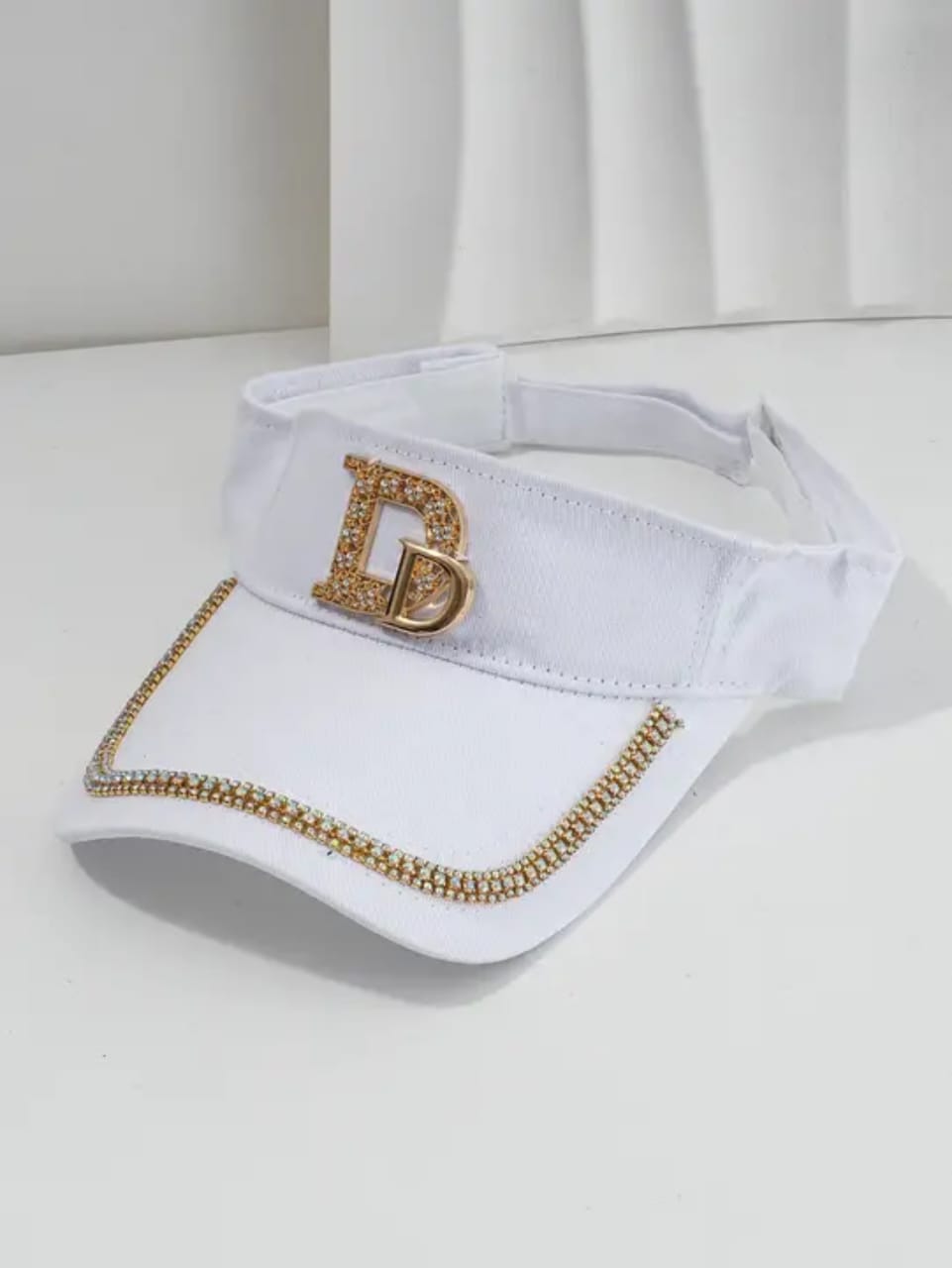 Visiere Denim Vintage (Blanc)