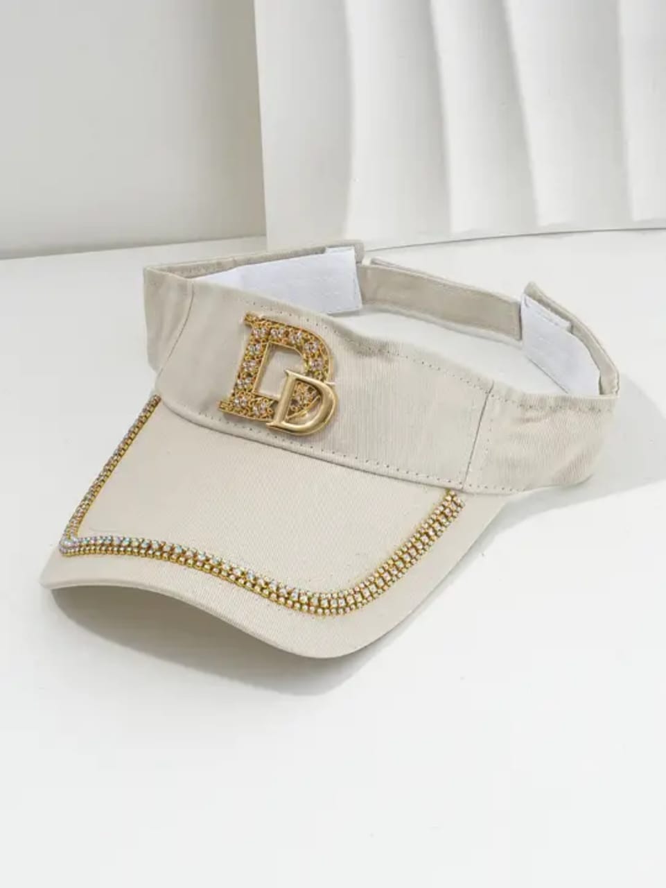 Visiere Denim Vintage (Beige Sablé)