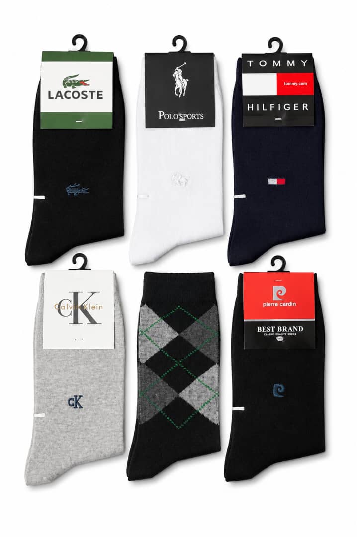 Pack Mixte De Marques (6 paires)