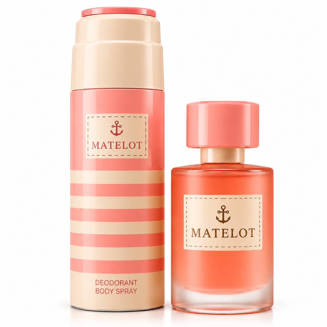 Duo Matelot Rose (1 flacon Eau de Parfum 100ml et 1 Deo 200ml)