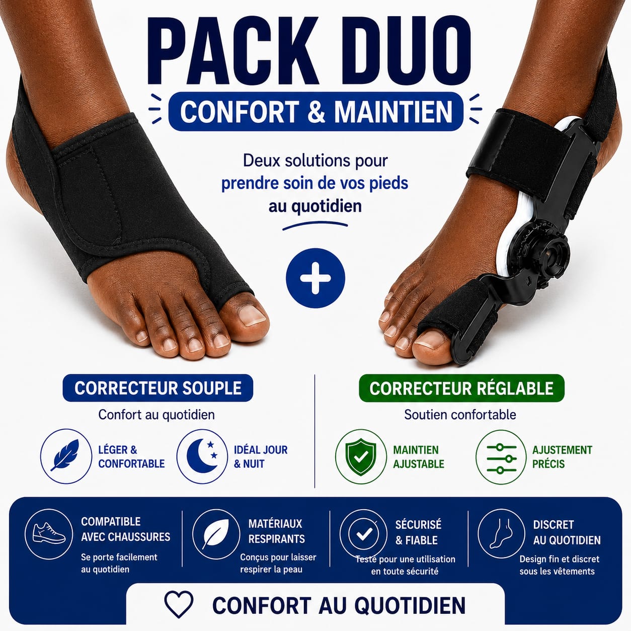 Pack Trio Confort D'orteil