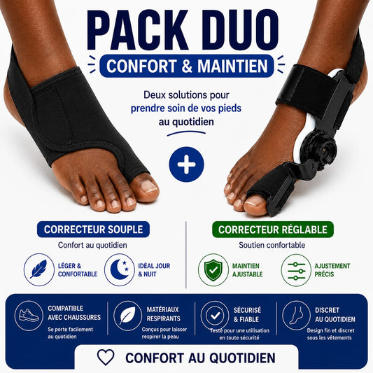 Pack Trio Confort D'orteil
